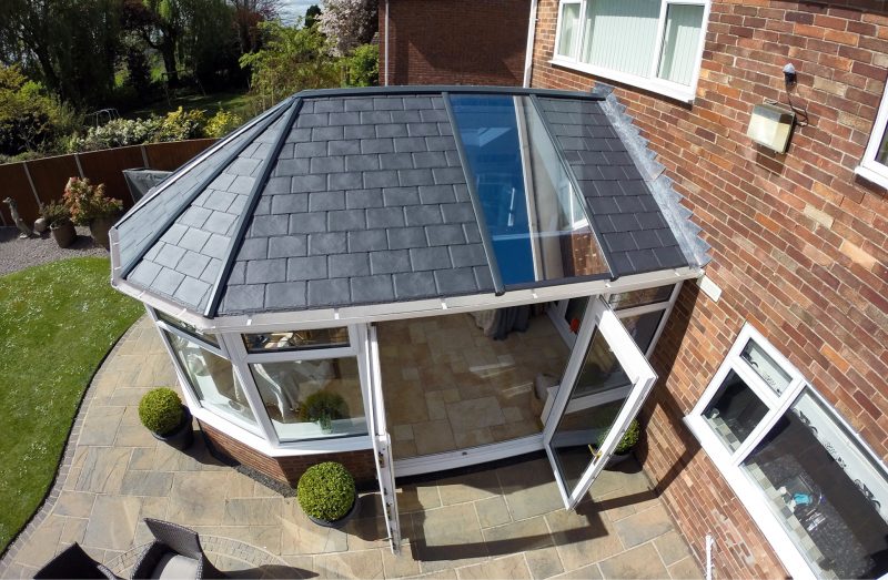 Anglian Home Improvements solid roof replacement