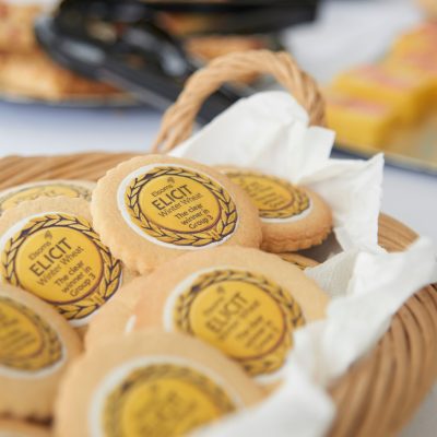 Image of Elsoms branded biscuits