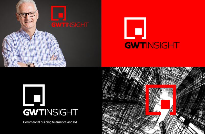 A montage of GWT Insight's brand and people