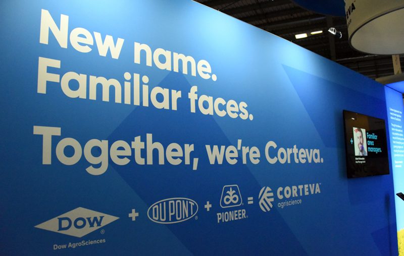 UK brand launch campaign at exhibition