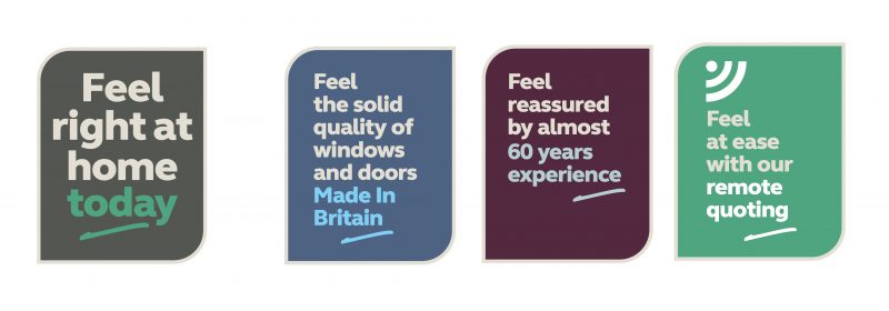 Anglian Home Improvement Brand Response Campaign icons