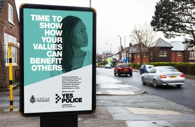 Norfolk and Suffolk Police Campaign 6 sheet site